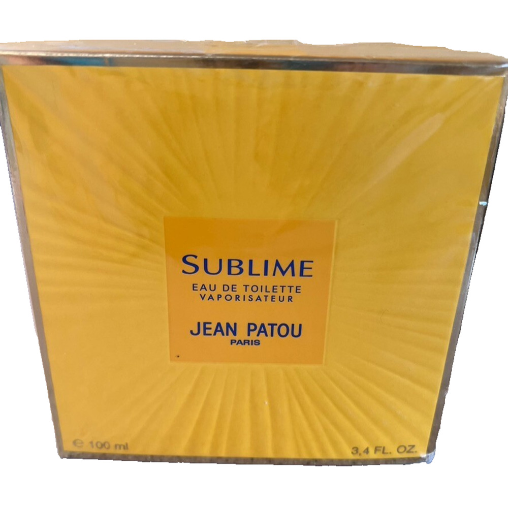 1991 Jean Patou SUBLIME Eau De Parfum 3.4 oz Perfume Spray SEALED